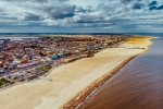 Aerial view of Great Yarmouth