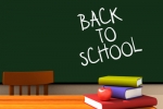 Blackboard with Back to School 