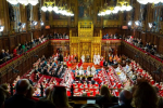 View of the House of Lords during the King's Speech
