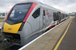 Greater Anglia train arriving at Great Yarmouth station