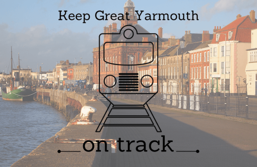 Keep Great Yarmouth On Track campaign