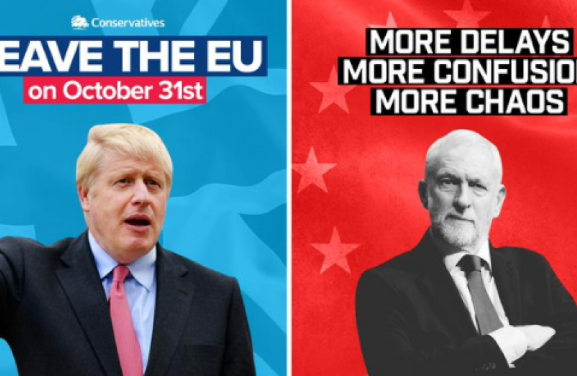 Boris will leave the EU on 31st October